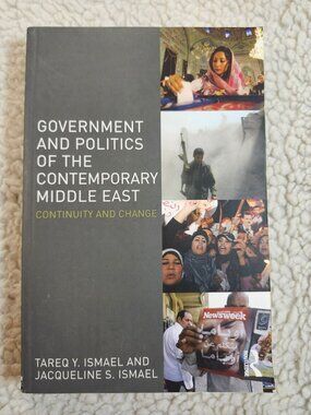 Government and Politics of the Contemporary Middle East Ismael Paperback Used